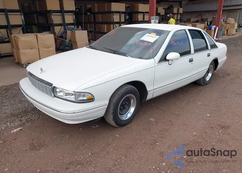 1993 Chevrolet Caprice Classic из США, поврежденный, VIN 1G1BL53E6PR102051